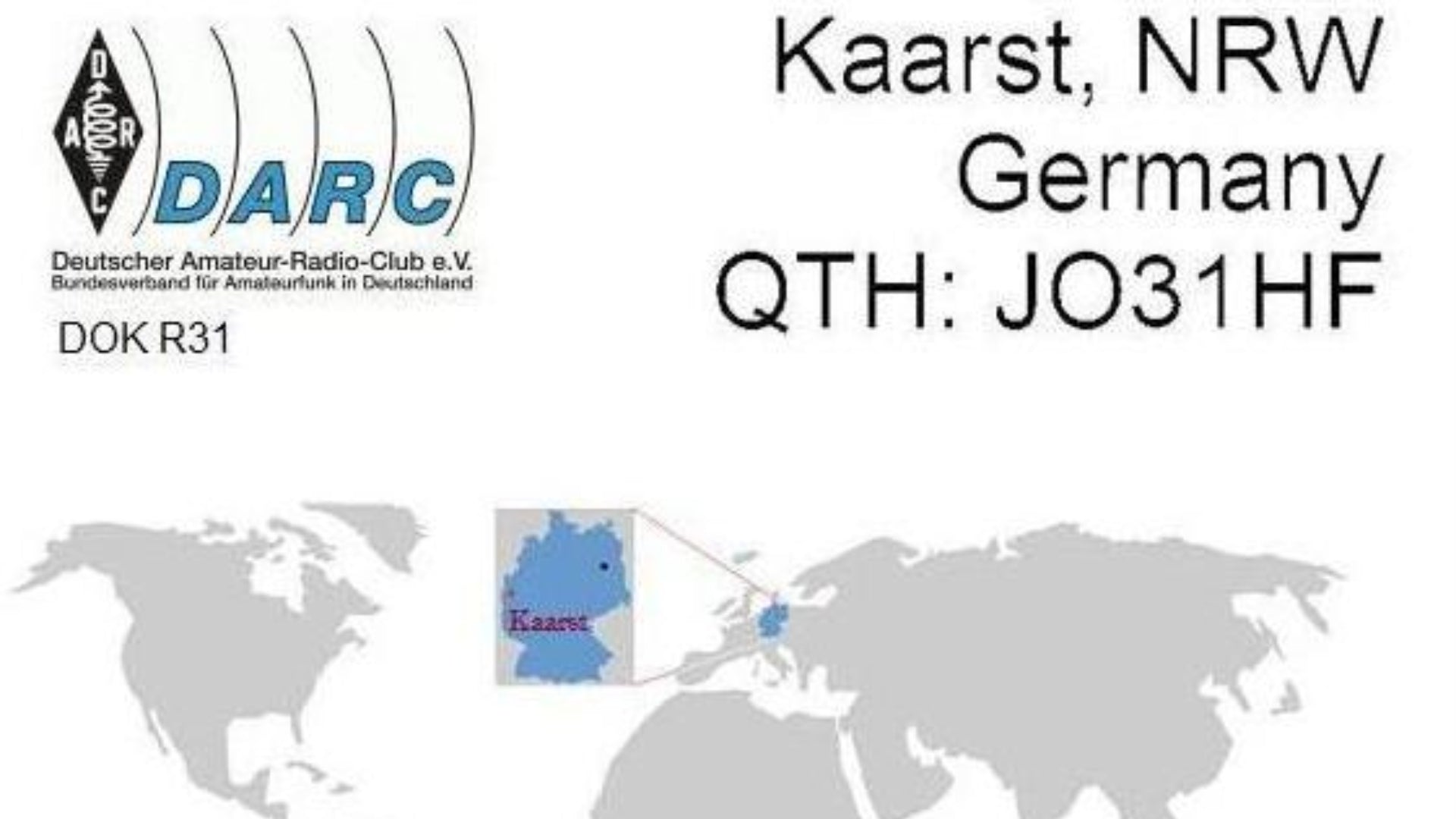 Repost: Ortsverband Kaarst (R31) - Celebrating Amateur Radio in the Heart of NRW