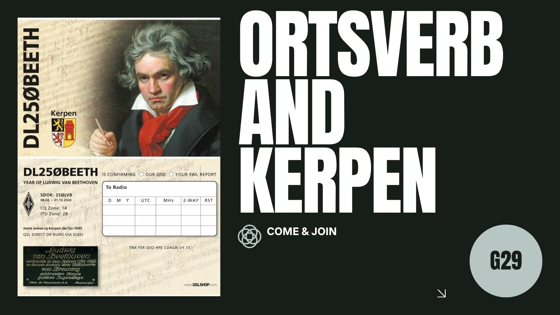 Der Ortsverband Kerpen (G29): Technikbegeisterung und Gemeinschaft in der Kolpingstadt