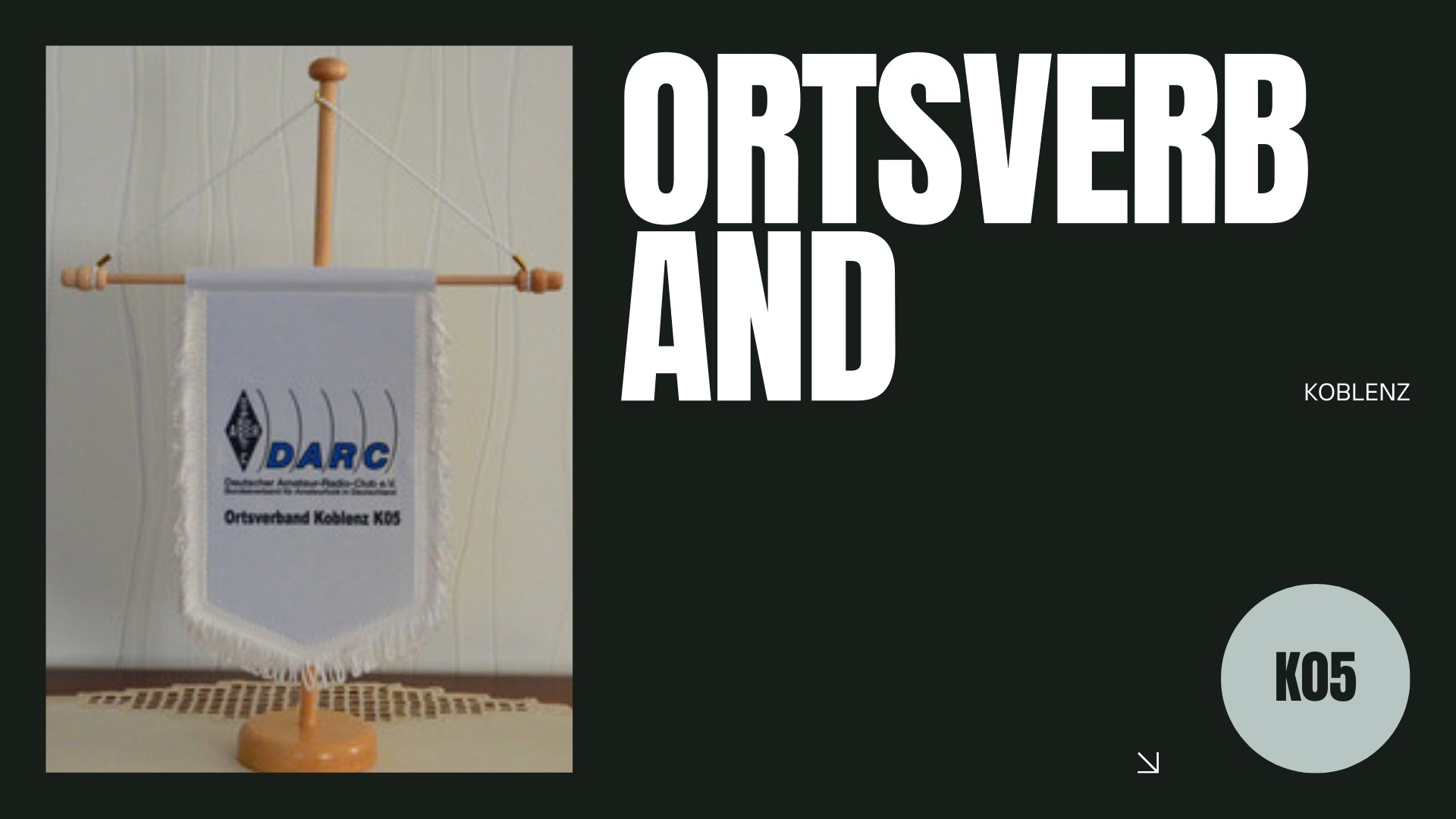 📡 DARC Ortsverband Koblenz (K05) – Willkommen!