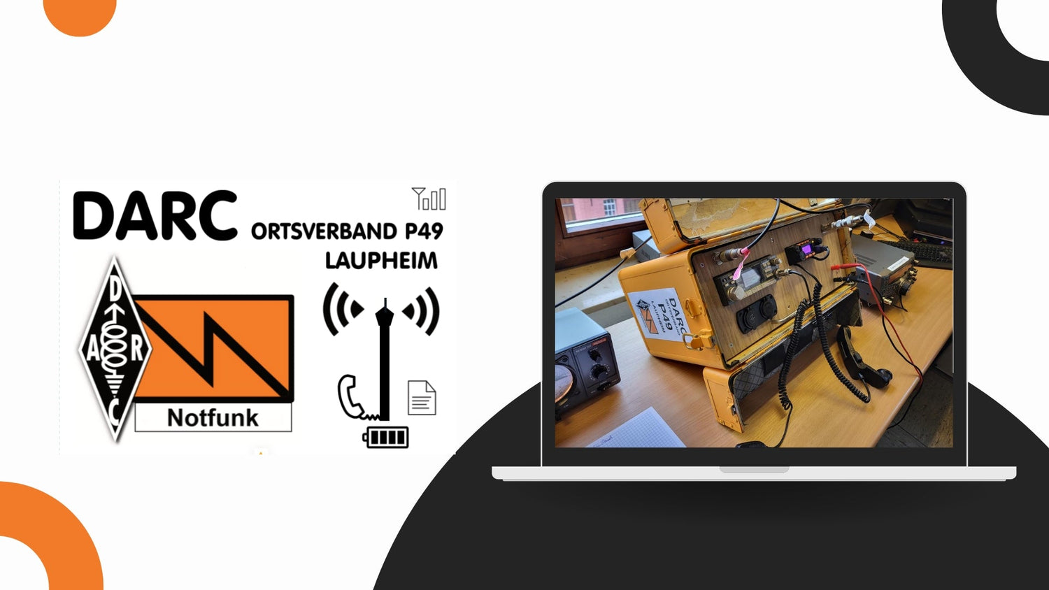 Hoch hinaus mit QO-100 – Amateurfunk und Satellitenbetrieb im Ortsverband Laupheim (P49)