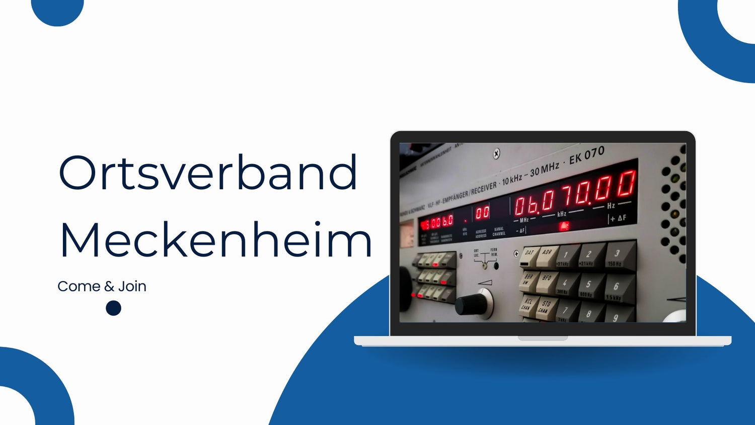 Der Ortsverband Meckenheim (G23): Eine Gemeinschaft, die Technik und Kommunikation verbindet