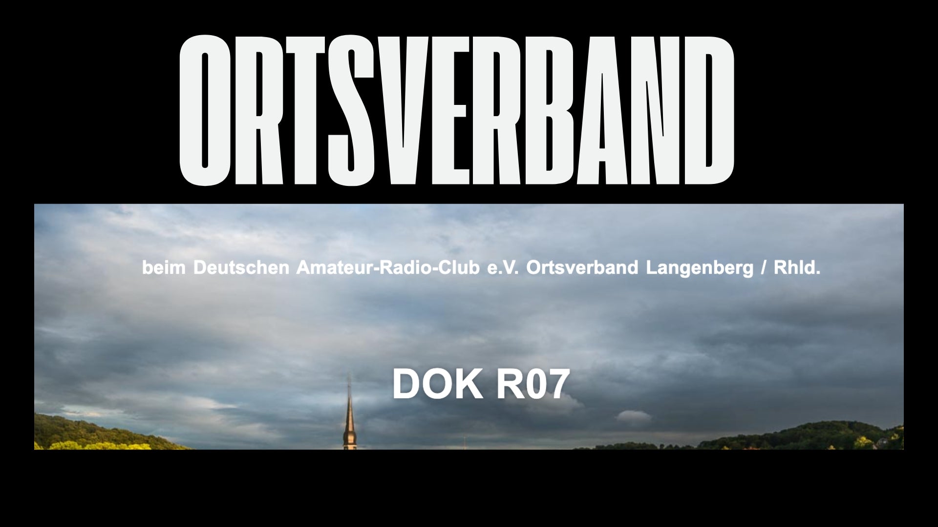 Amateurfunk in Langenberg: Der Ortsverband R07 stellt sich vor