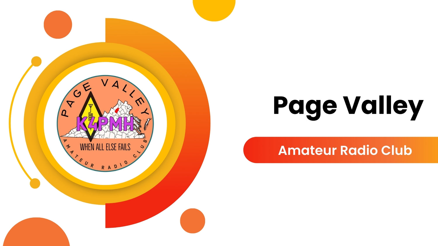 Page Valley Amateur Radio Club (PVARC)