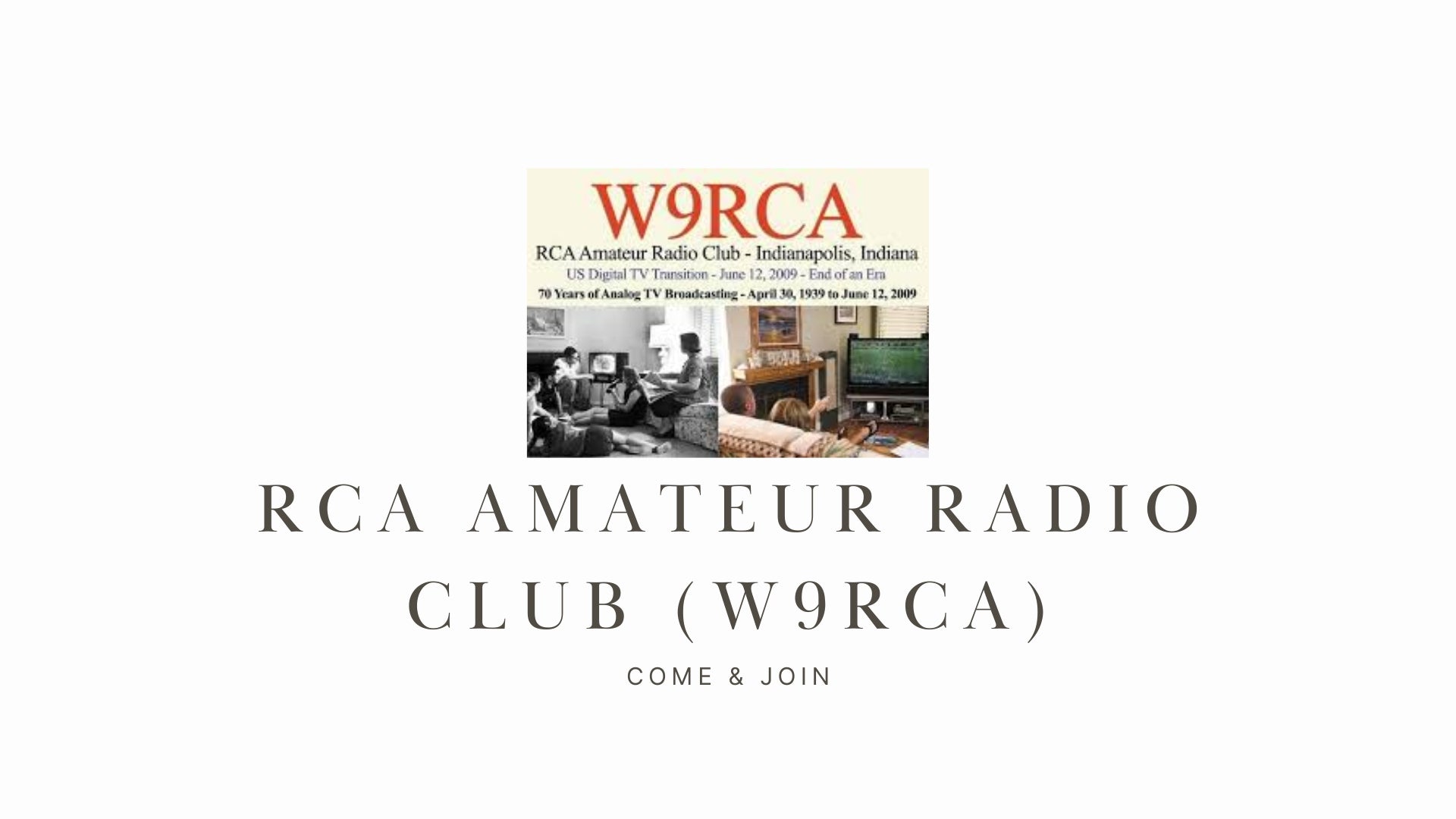 RCA Amateur Radio Club (W9RCA)