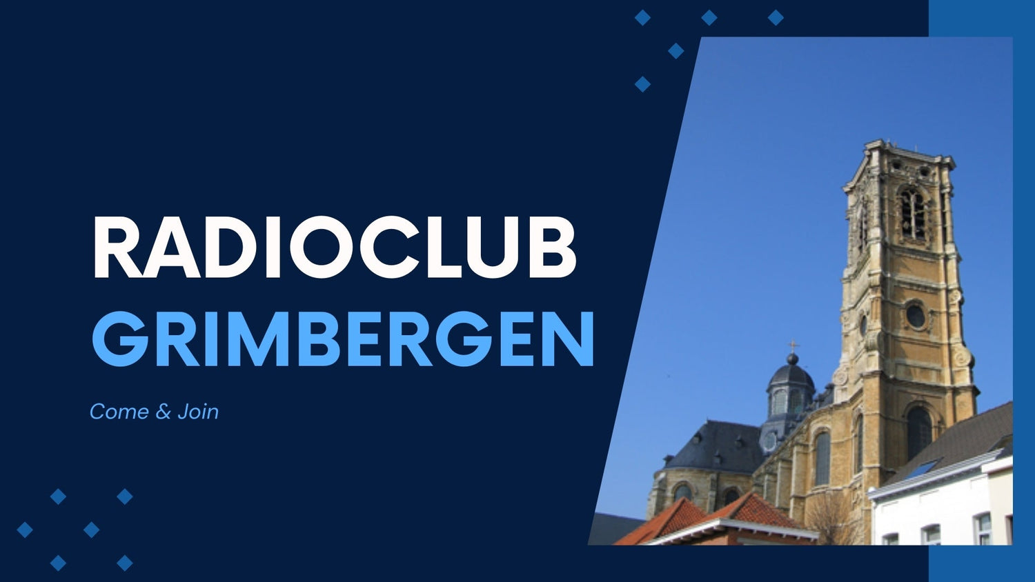 Grimbergen in de Ether! ON6NB "Noord Brabant" Ontmoet Elke Zondag in de Sterrenwacht!