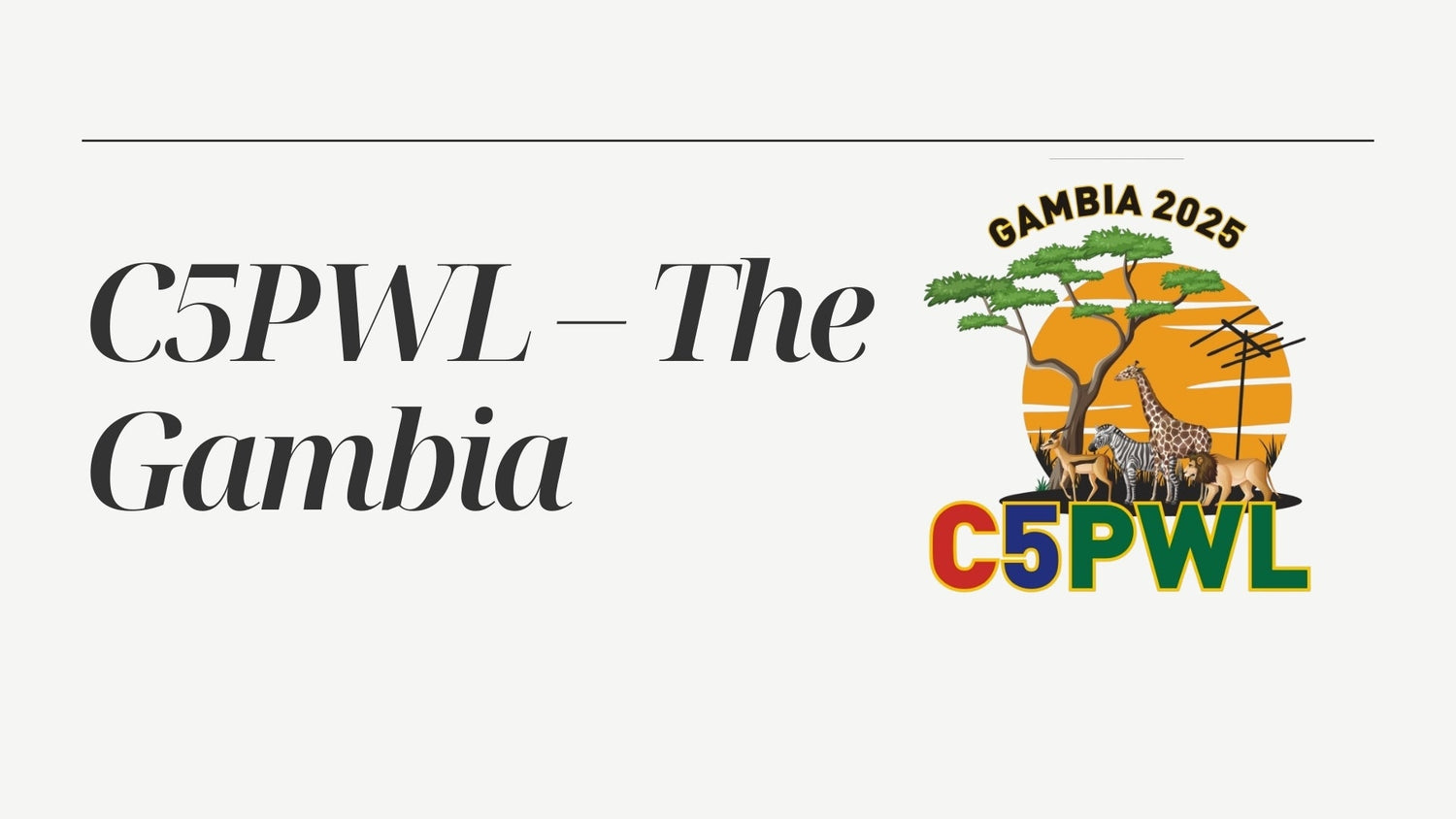 Repost: C5PWL – The Gambia