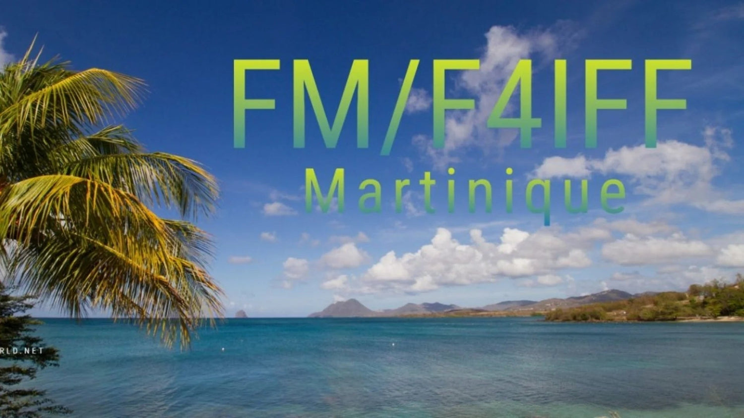 Repost: FM/F4IFF – Martinique