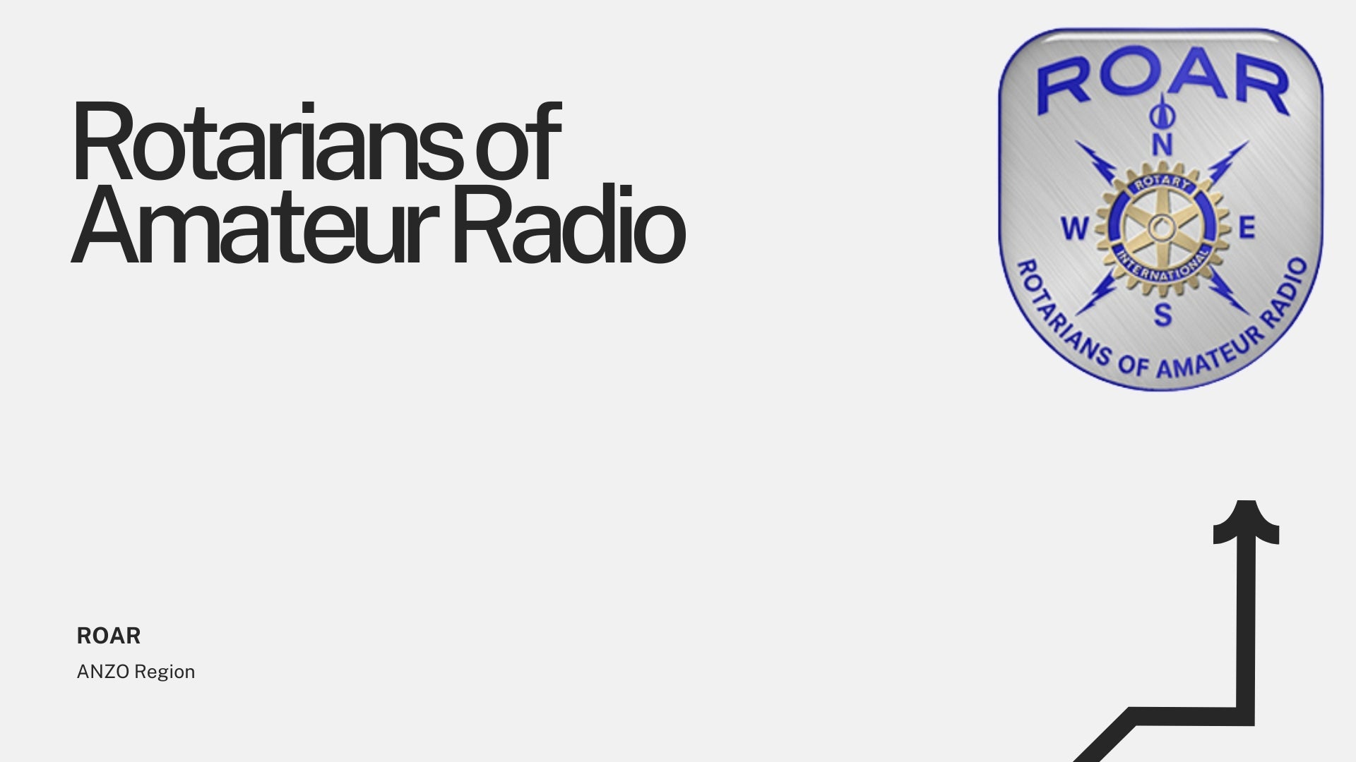 Rotarians of Amateur Radio (ROAR) ANZO Region