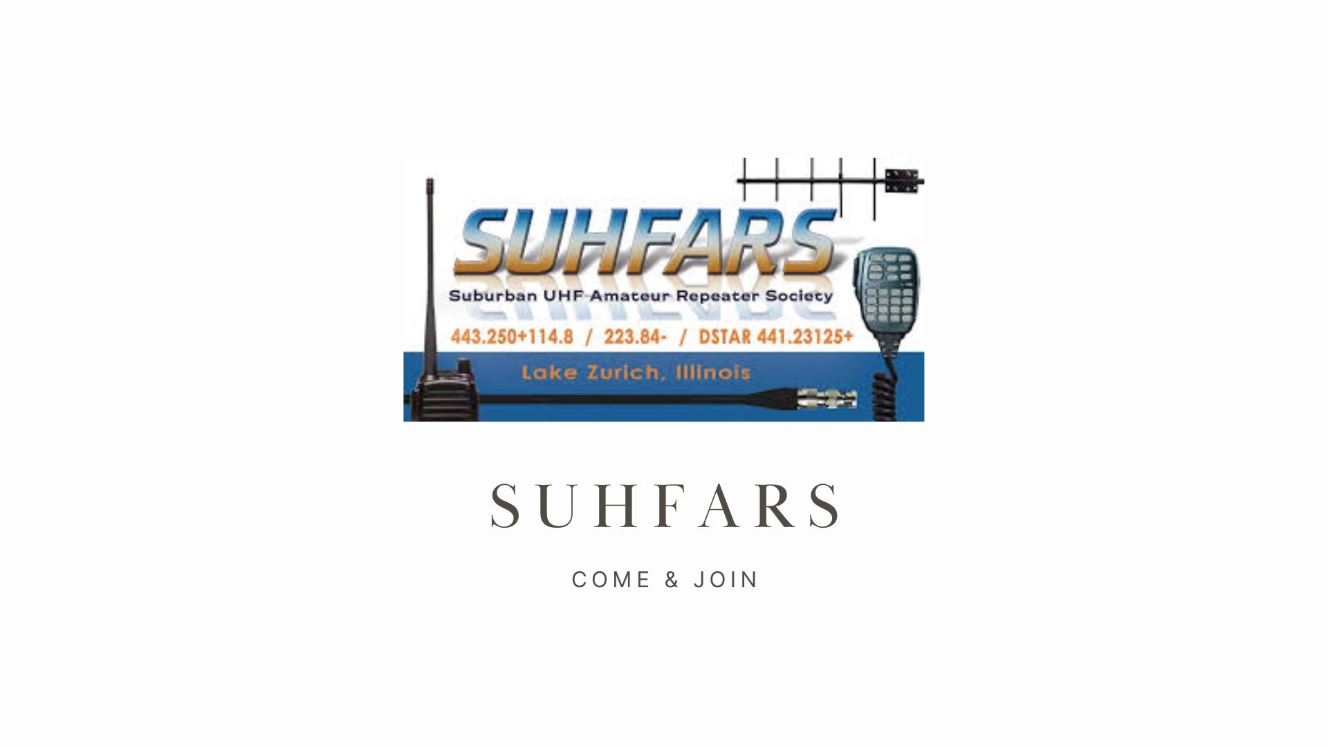 Explore the World of Ham Radio with SUHFARS (K9SA)!