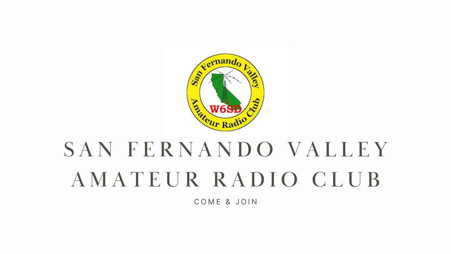 San Fernando Valley Amateur Radio Club: A Legacy of Service and Community