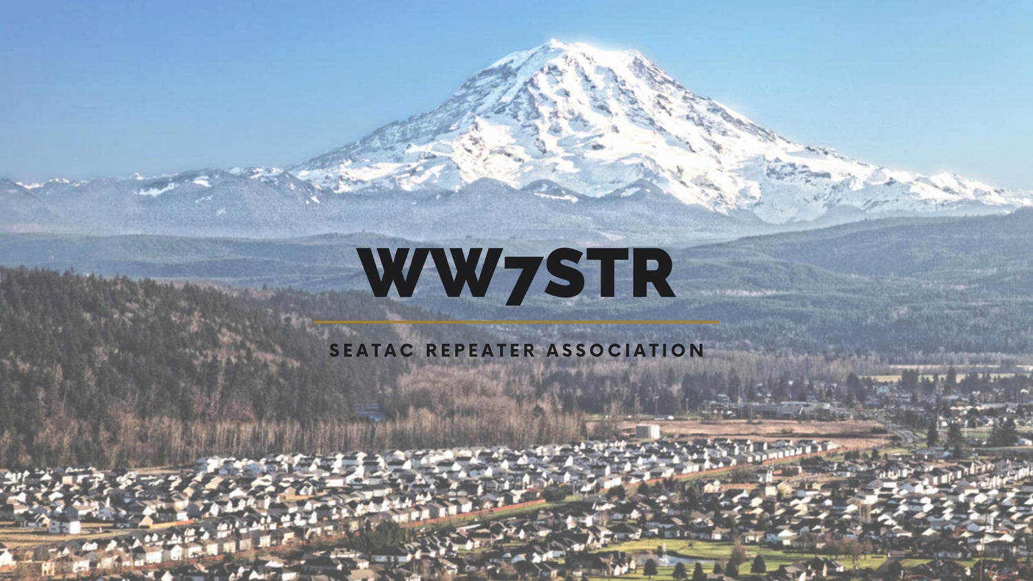Seatac Repeater Association (WW7STR)
