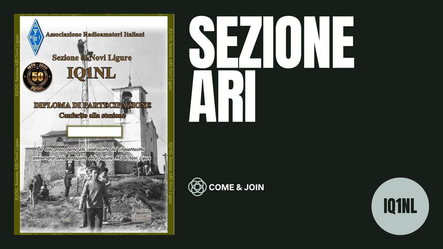 Novi Ligure, 50 anni on air: la voce della Sezione ARI IQ1NL