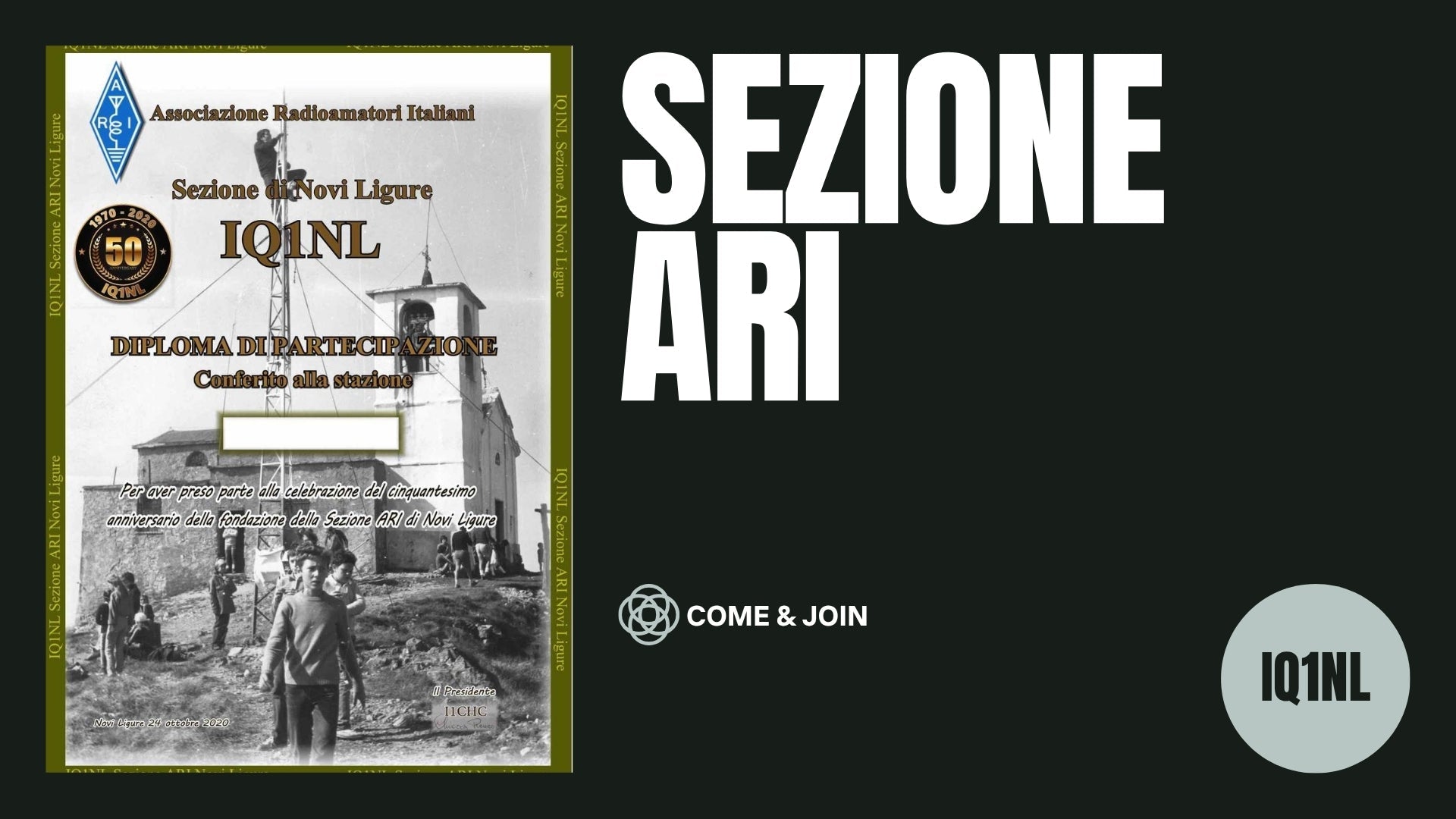 Novi Ligure, 50 anni on air: la voce della Sezione ARI IQ1NL