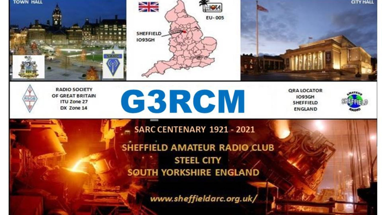 Sheffield Amateur Radio Club (G3RCM)