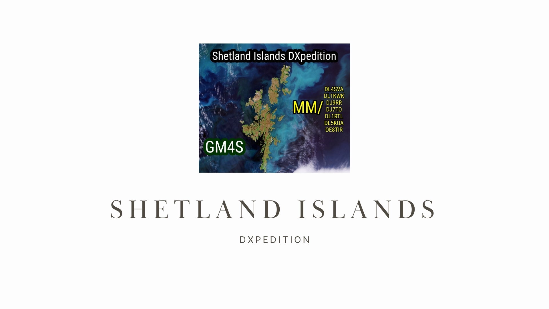 Shetland Islands DXpedition (August 2025)