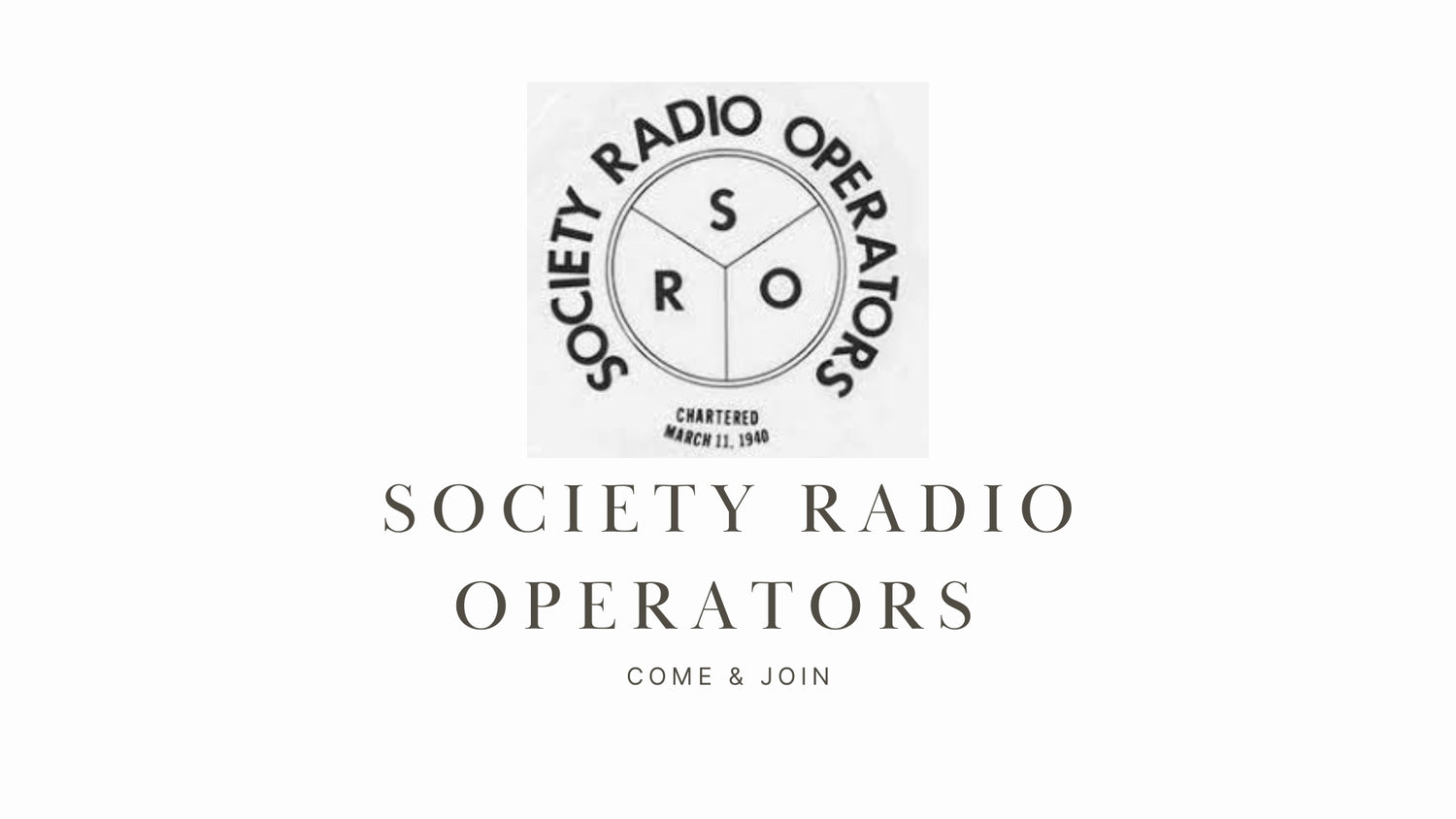 Explore the World of Ham Radio with the Society Radio Operators (W9SRO)!