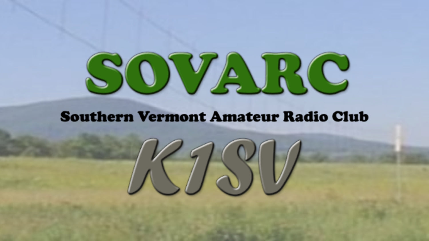 Southern Vermont Amateur Radio Club - K1SV