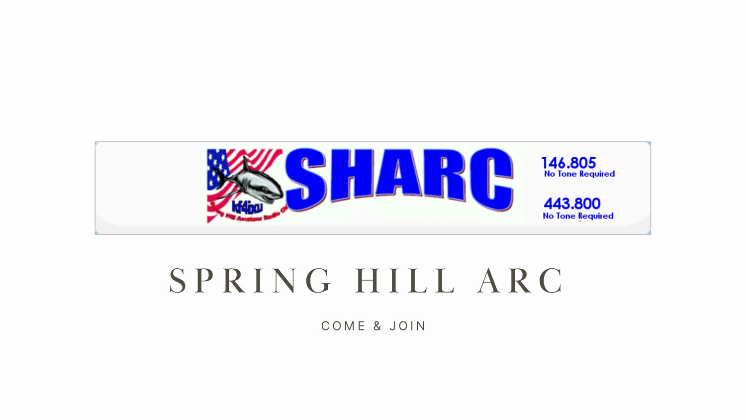 Spring Hill ARC (KF4IXU): A Friendly Club with Public Service Focus and Open Repeaters in Spring Hill, Florida