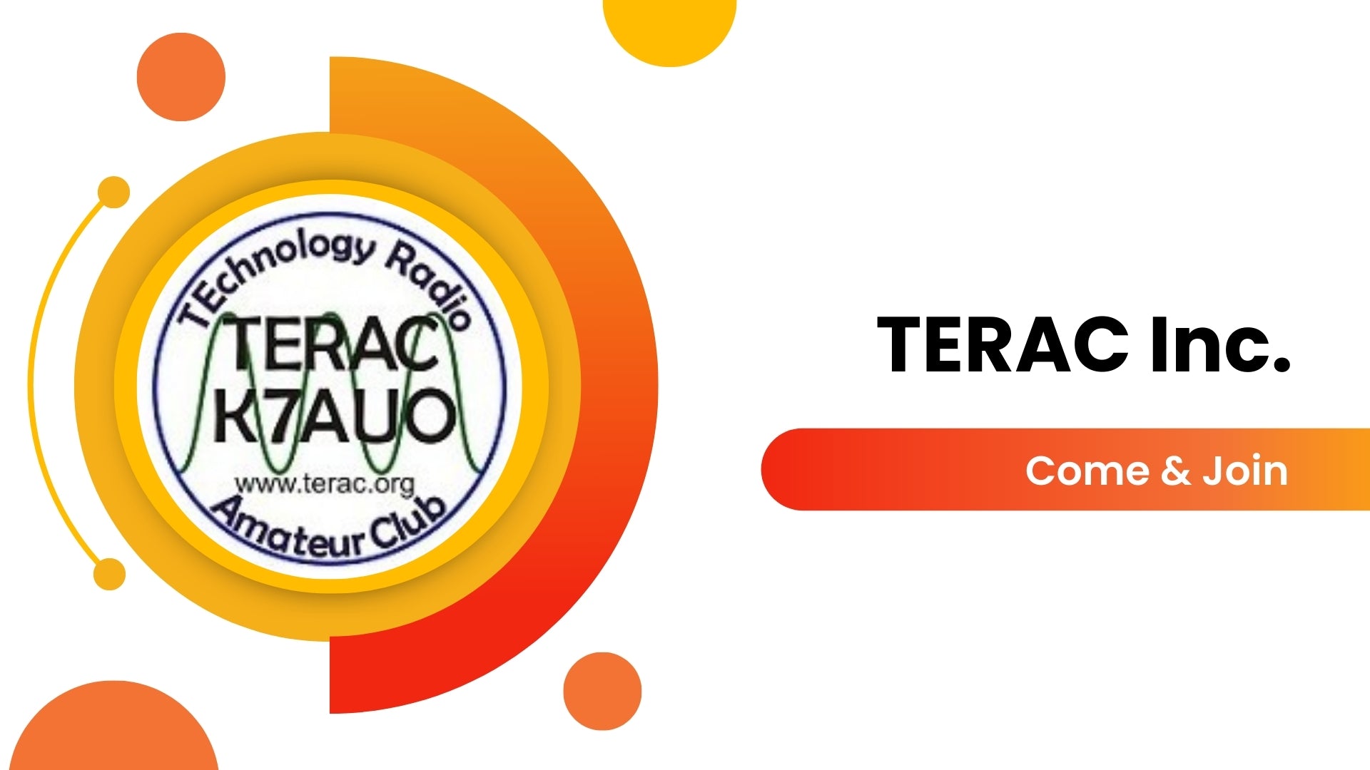 TERAC Inc. (Technical Emergency Radio and Communications, Inc.)