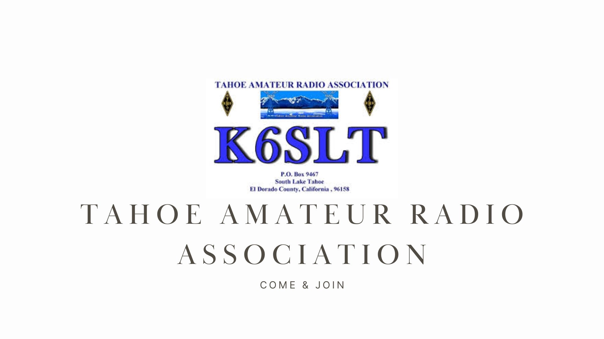 Tahoe Amateur Radio Association: Connecting Communities through Ham Radio
