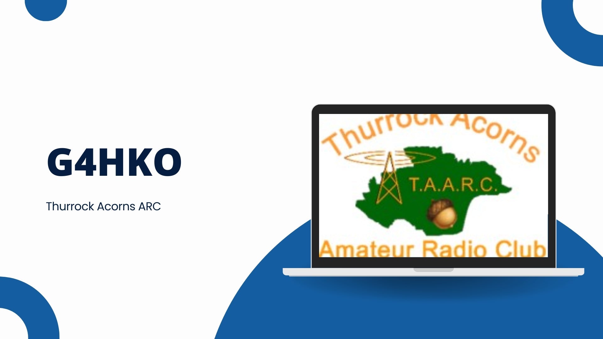 A Thurrock Transmission: Thurrock Acorns ARC (G4HKO) Connects Radio Enthusiasts