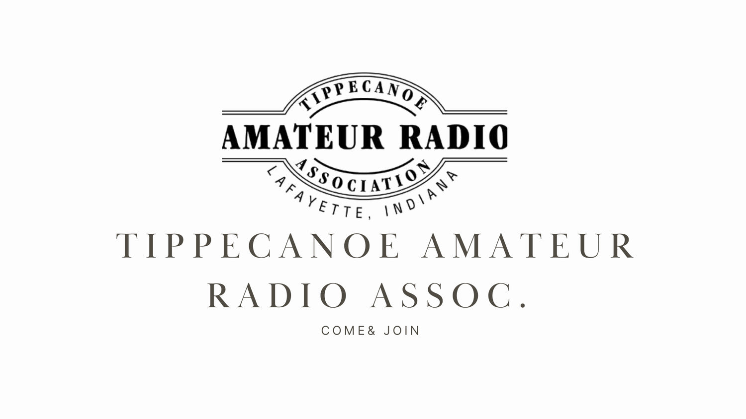 Dive into the World of Amateur Radio with the Tippecanoe Amateur Radio Assoc. (W9REG)!