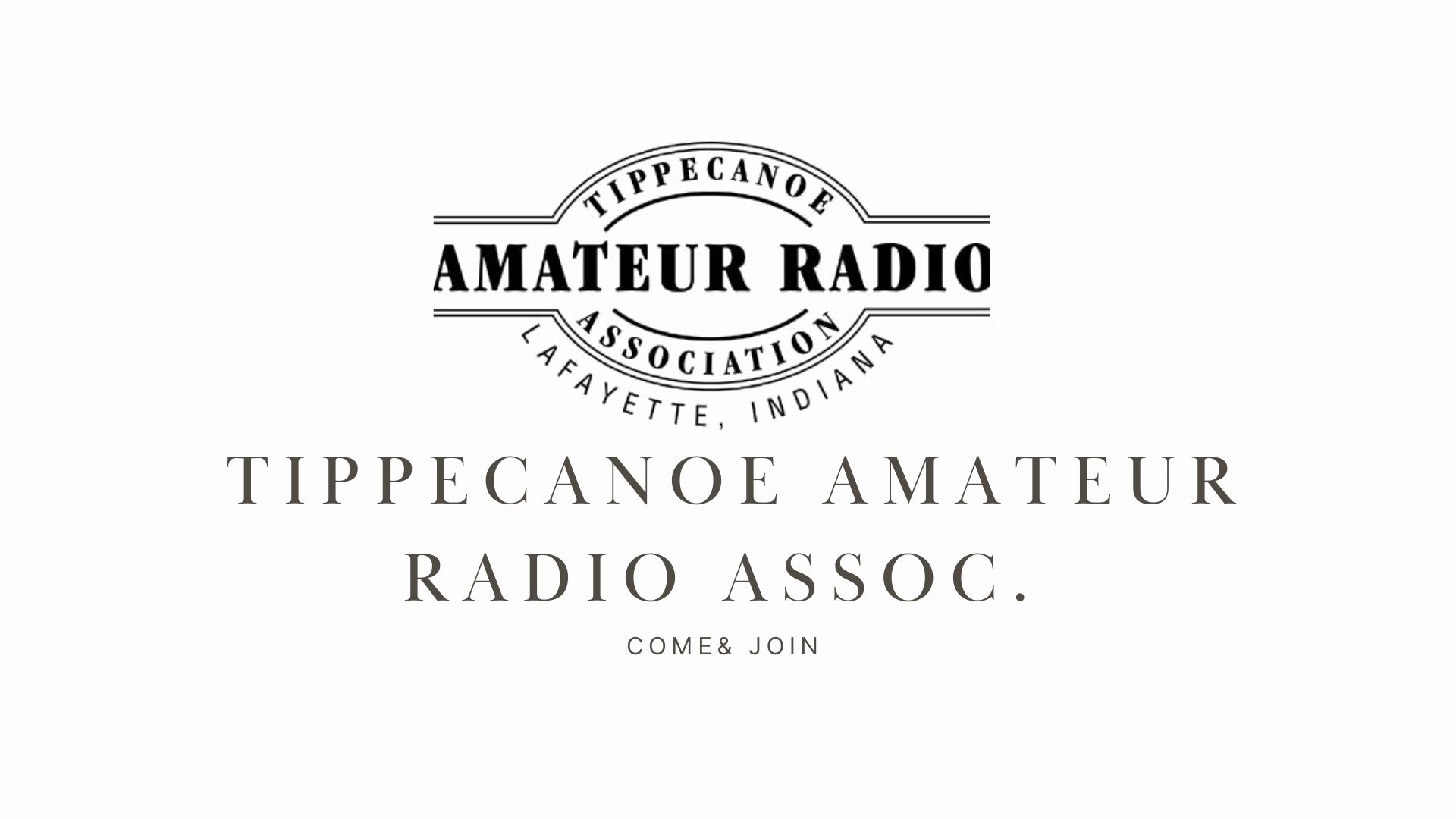 Dive into the World of Amateur Radio with the Tippecanoe Amateur Radio Assoc. (W9REG)!