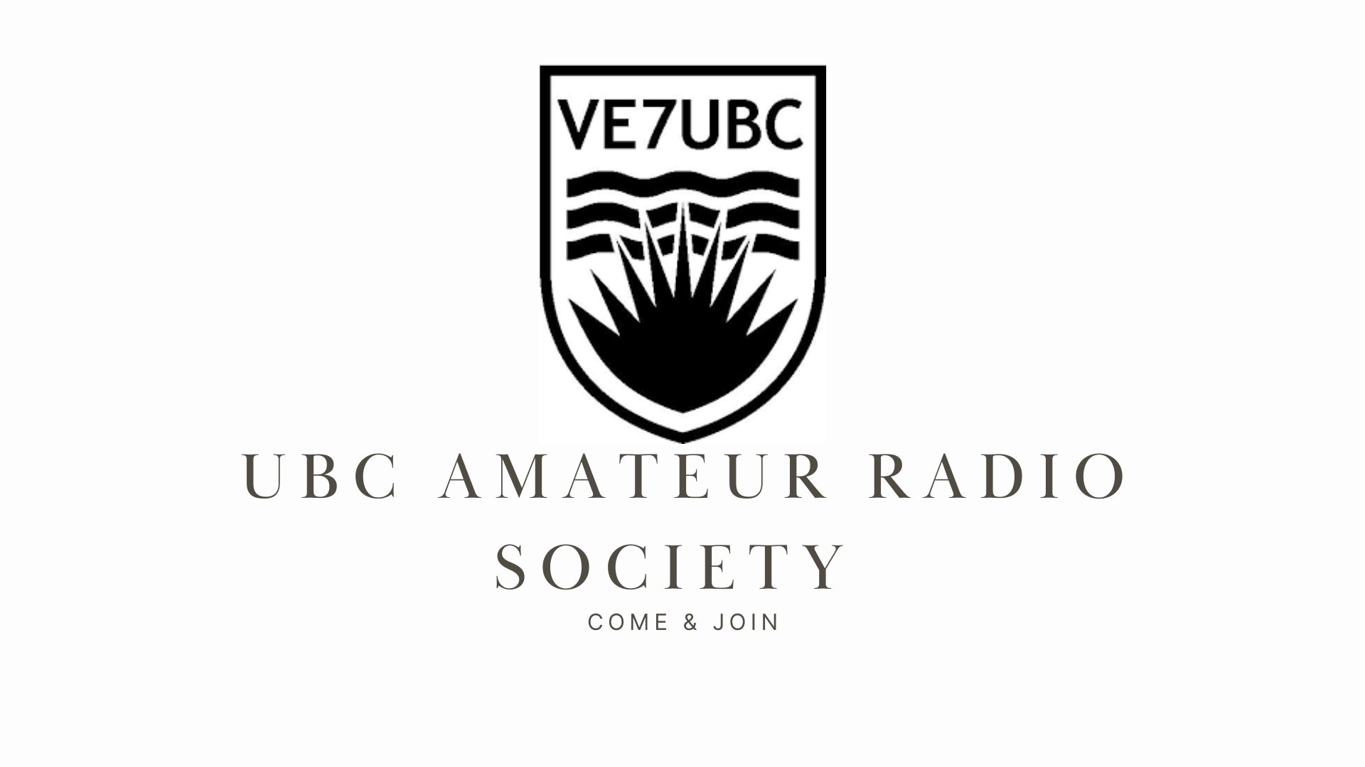 Dive into Ham Radio with UBC Amateur Radio Society (UBC ARS)!