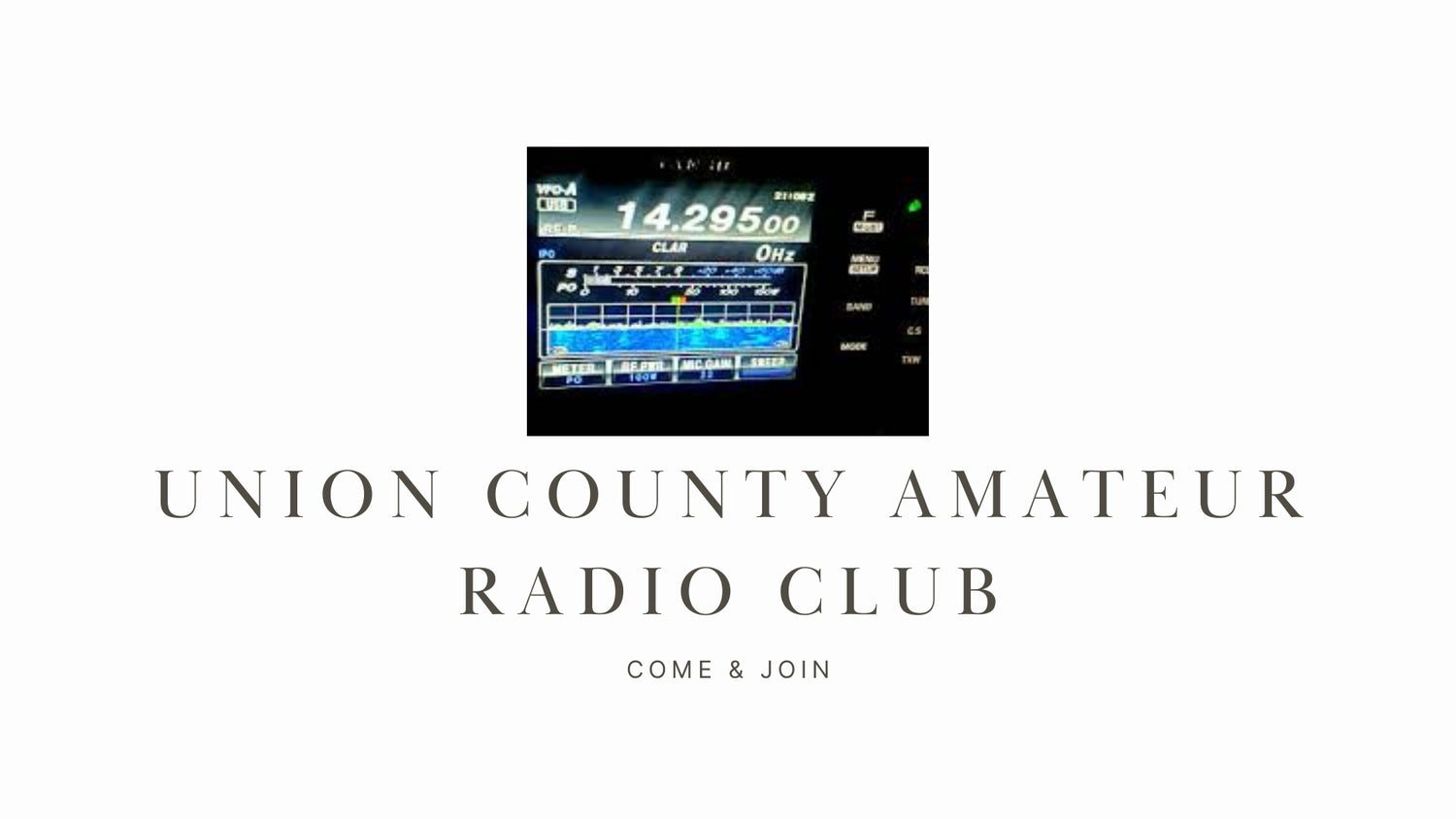 Unleash Your Inner Ham with the UNION COUNTY AMATEUR RADIO CLUB (KD9EVL)!