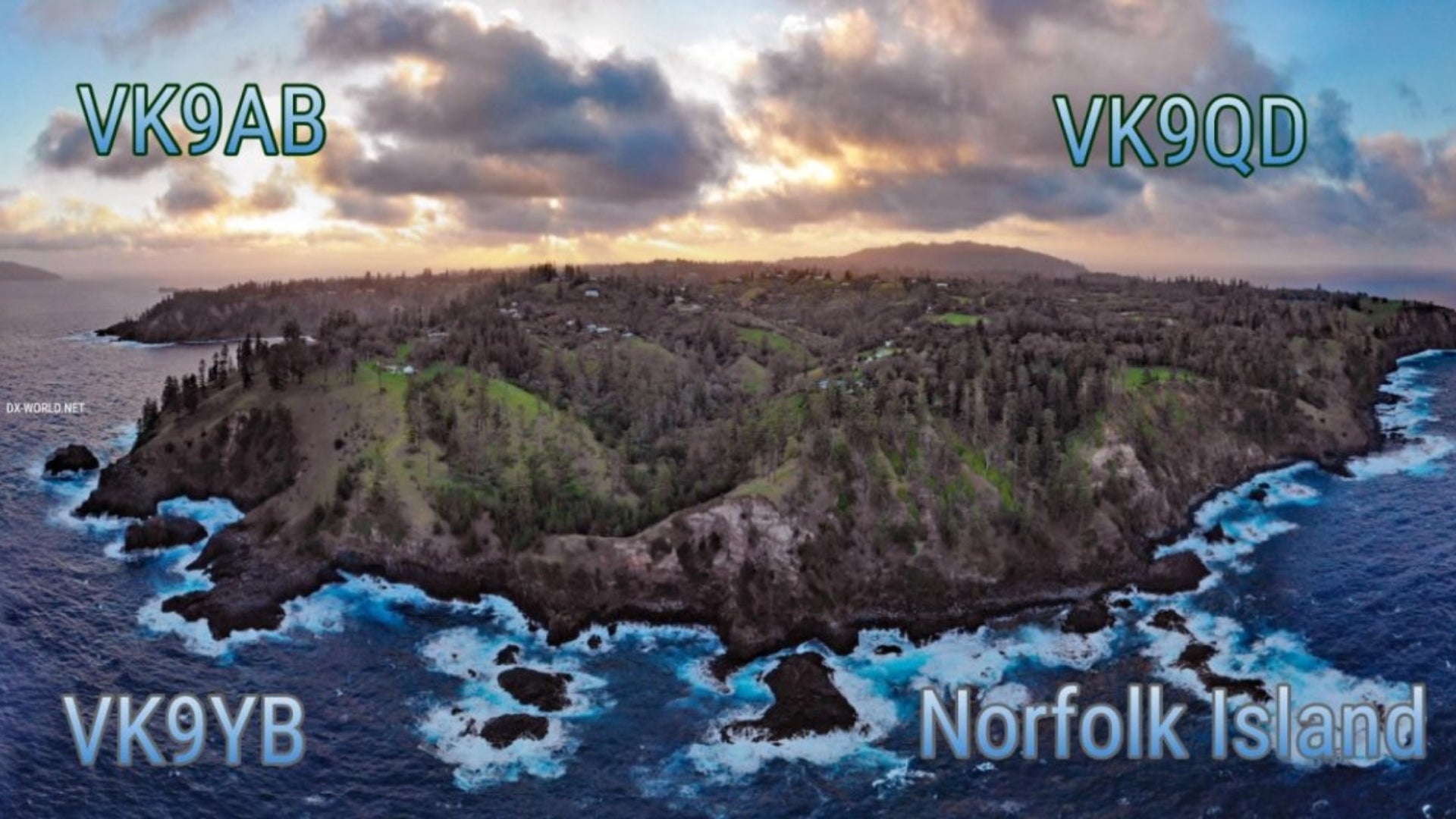 Repost: VK9AB, VK9QD & VK9YB – Norfolk Island