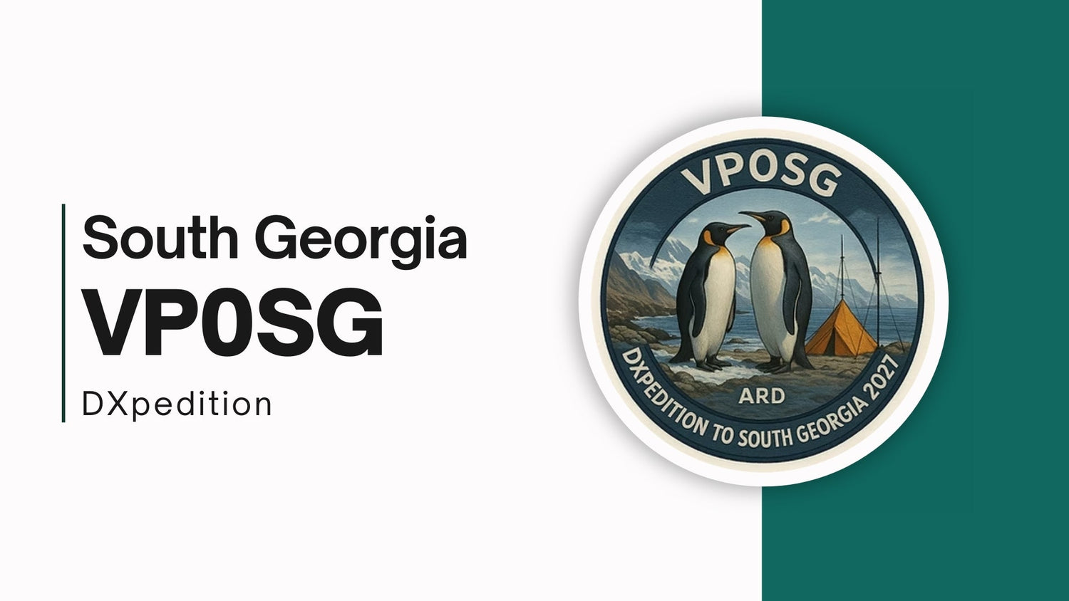 ❄️ VP0SG – South Georgia Island DXpedition Announced for 2027