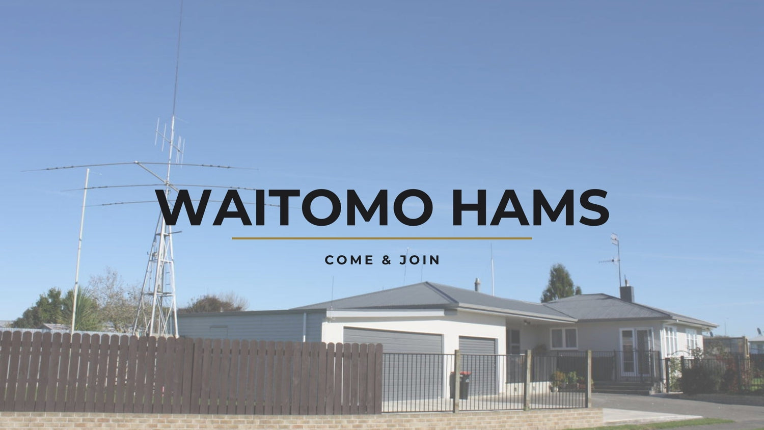 Waitomo Hams: Keeping Te Kuiti Connected Through Flexible Meetings and Key Repeaters