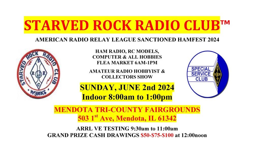 Starved Rock Radio Club Hamfest 2024