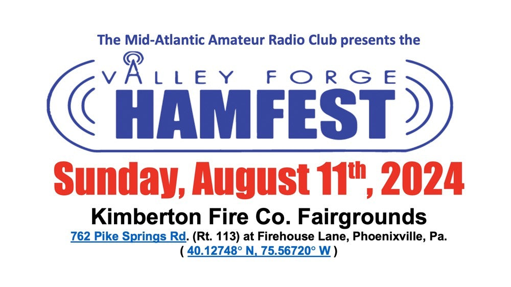 Valley Forge Hamfest 2024
