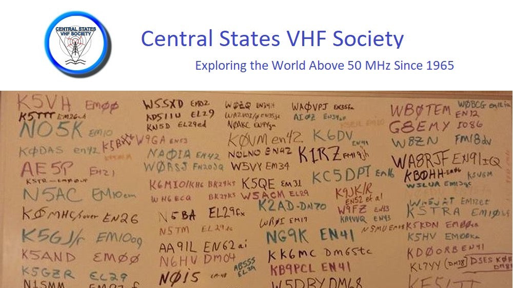 Central States VHF Society Conference 2024