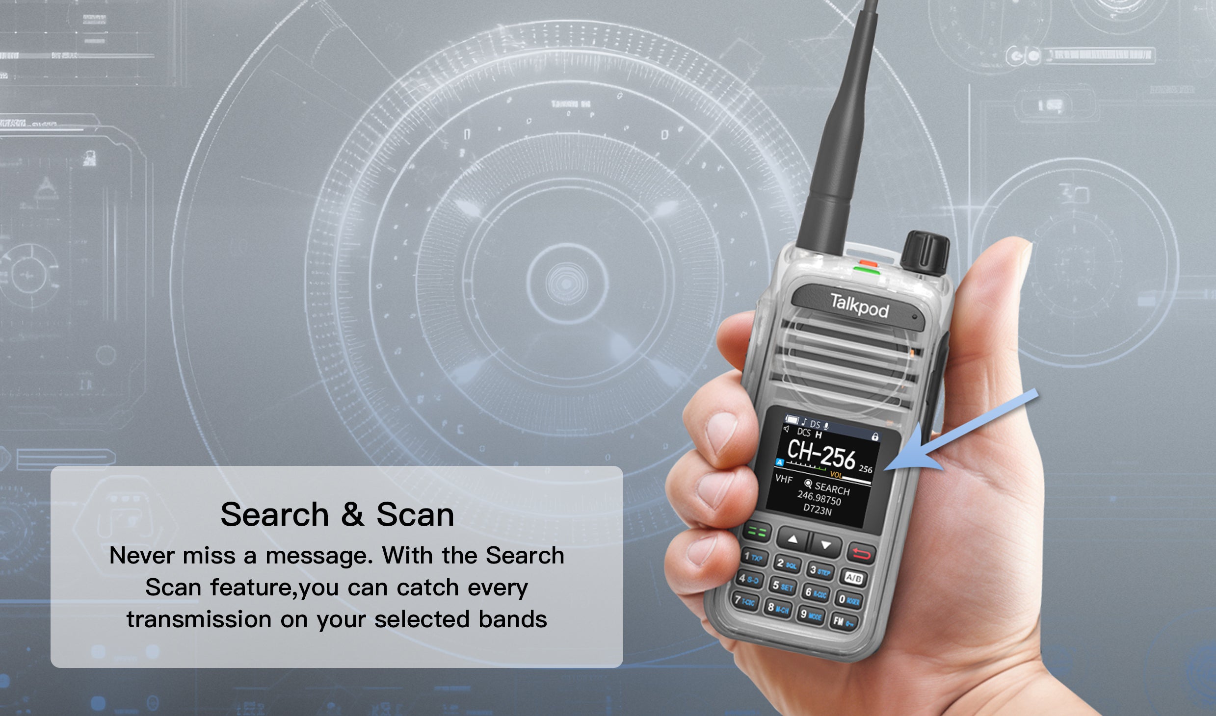 Mastering CTCSS Scanning with the TalkPod A36 Plus Model