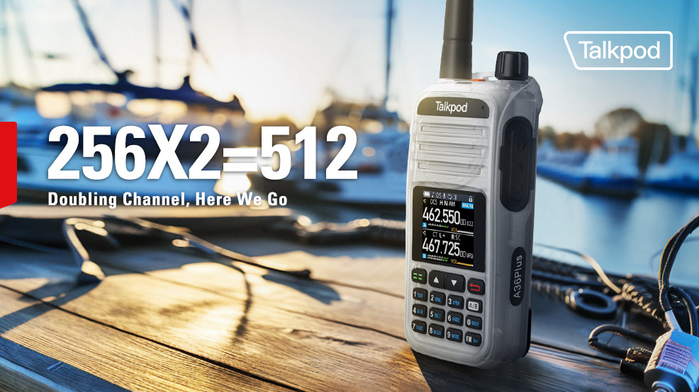 Talkpod A36plus Firmware Updates: Doubling the Channels!