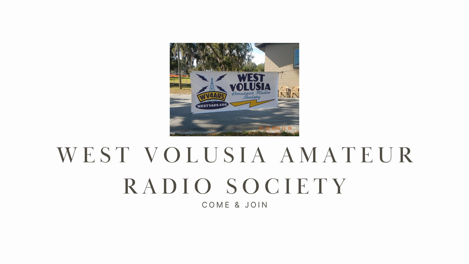West Volusia Amateur Radio Society: A Diverse Club with Public Service Focus in DeLand, Florida