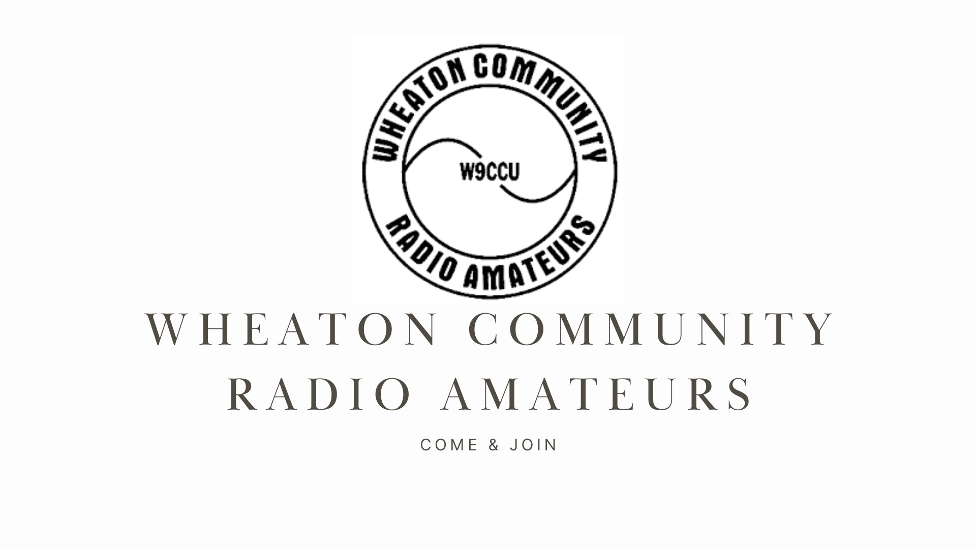 Unleash Your Passion for Amateur Radio with the Wheaton Community Radio Amateurs (W9CCU)!