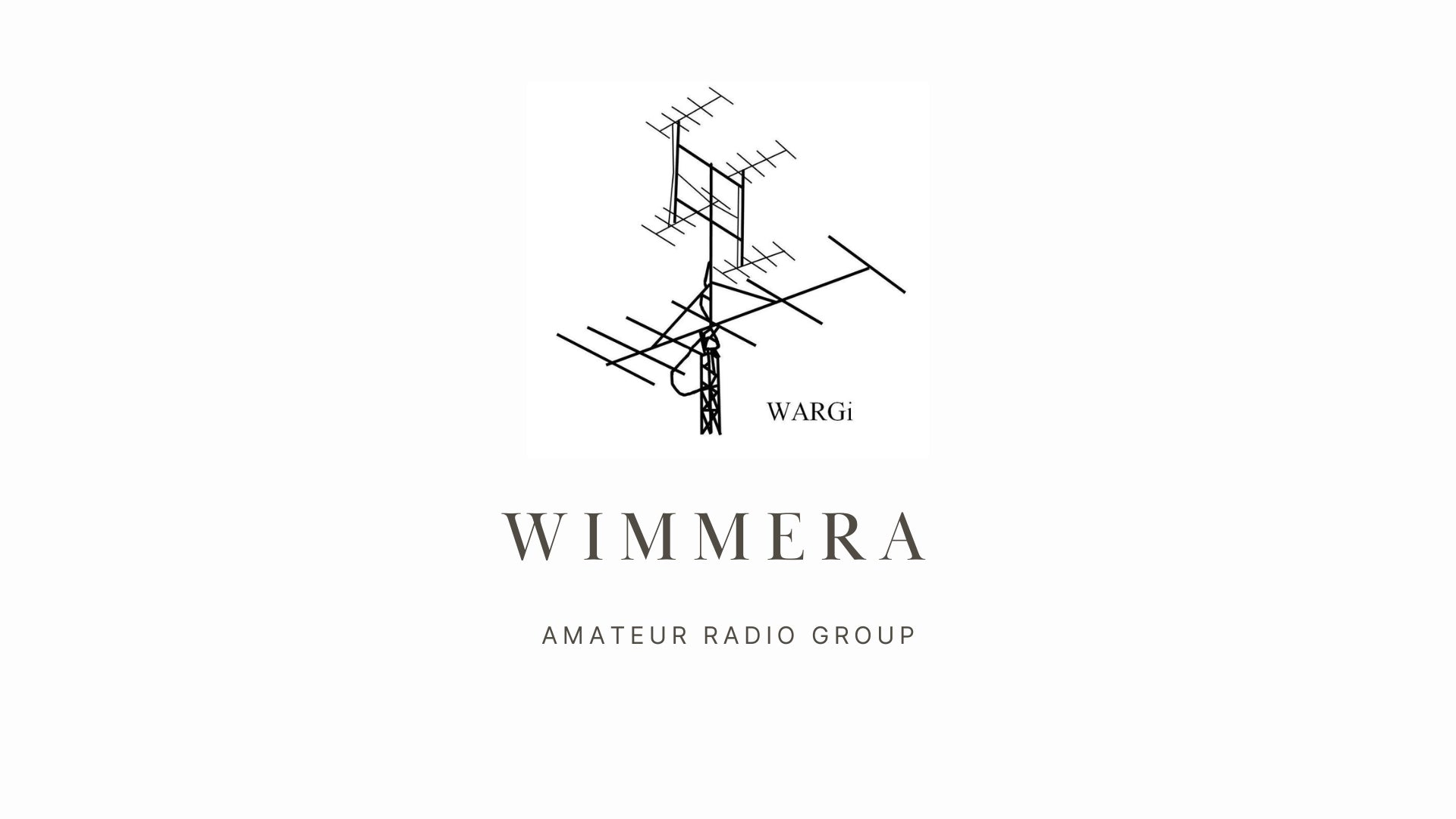Wimmera Connections: The Wimmera Amateur Radio Group - Serving the Region