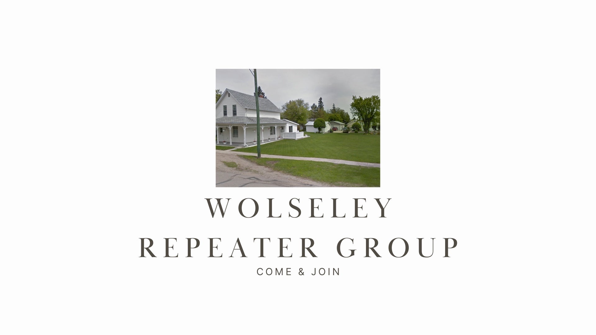 Wolseley Repeater Group - Connecting Communities Across Saskatchewan