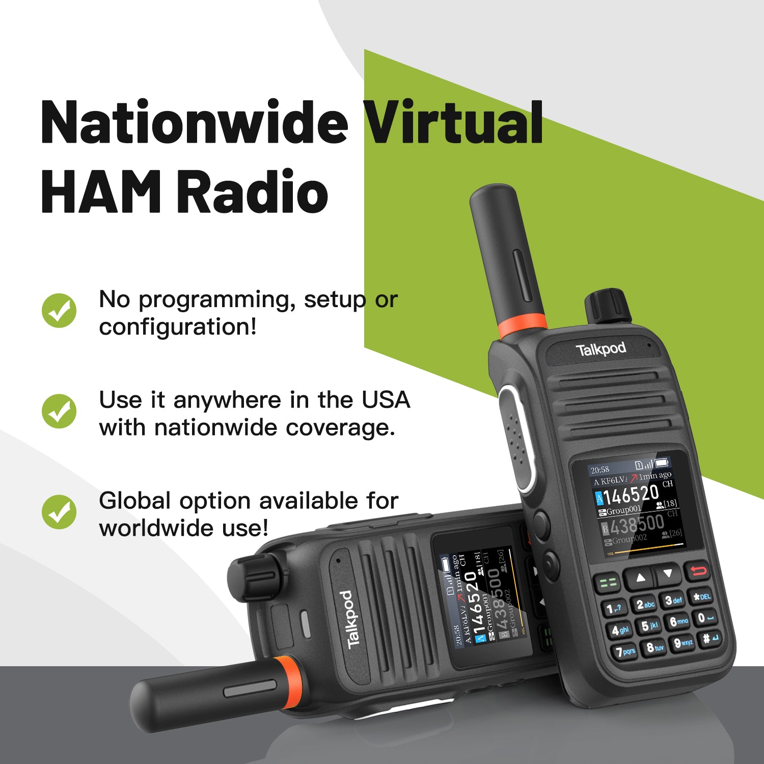 Talkpod® N39plus Nationwide Virtual HAM Radio
