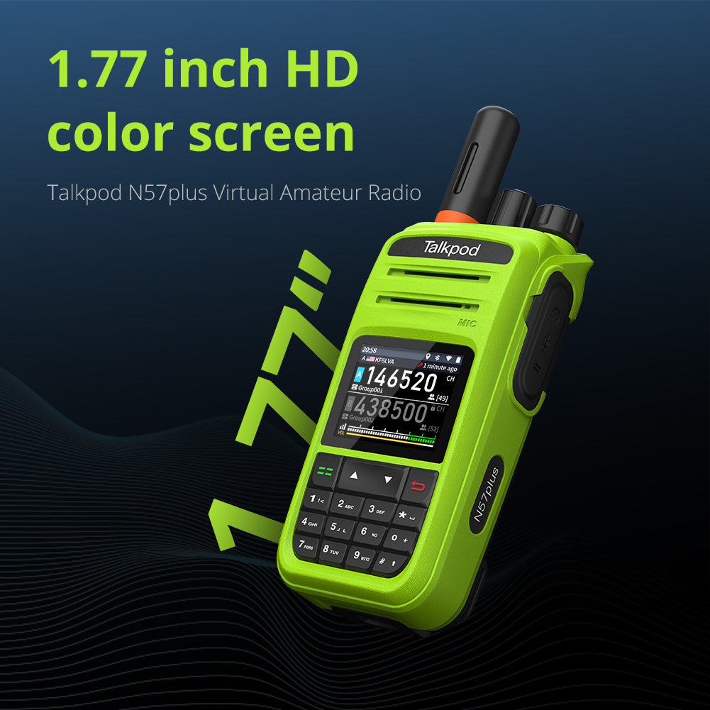 TALKPOD® N57PLUS VIRTUAL AMATEUR SMART LTE HANDHELD