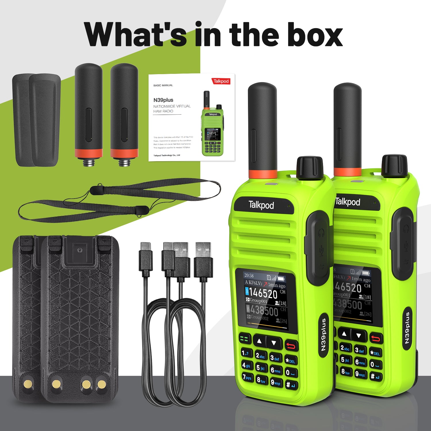 Talkpod® N39plus Nationwide Virtual HAM Radio