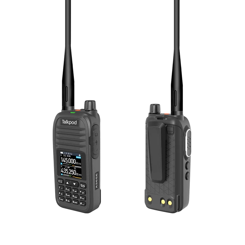 Talkpod® A36SE UHF/VHF Dual-Band Portable Transceiver - 256 Channel, 5W Output
