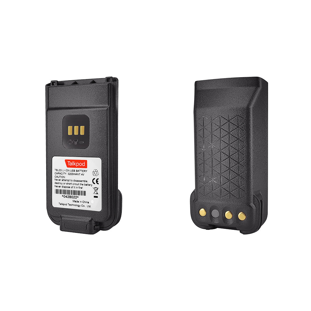 TBL03 High Capacity Li-Ion Battery Pack with USB Charging of Talkpod® 5 Series