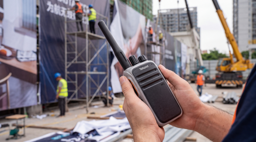 Talkpod B30: Supporting Communication for Advertising Installation Crews
