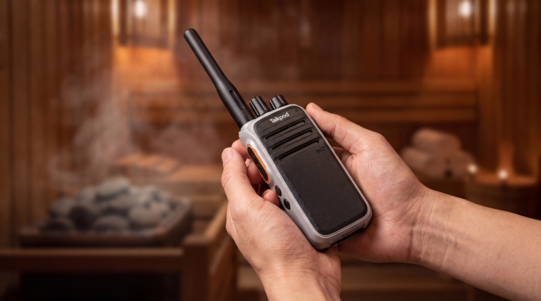 Talkpod B30: Keeping Sauna and Foot-Spa Service Teams Connected