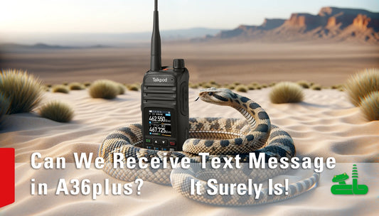 How the A36plus Empowers GMRS Text Messaging