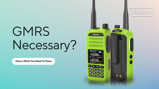 GMRS Communication Mastery with Talkpod A36Plus